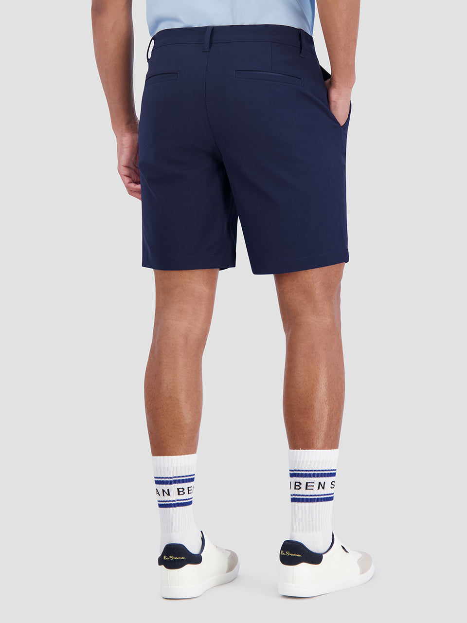 Short Ben Sherman 4Way Stretch Tech Bleu Marine | LDT-33845516